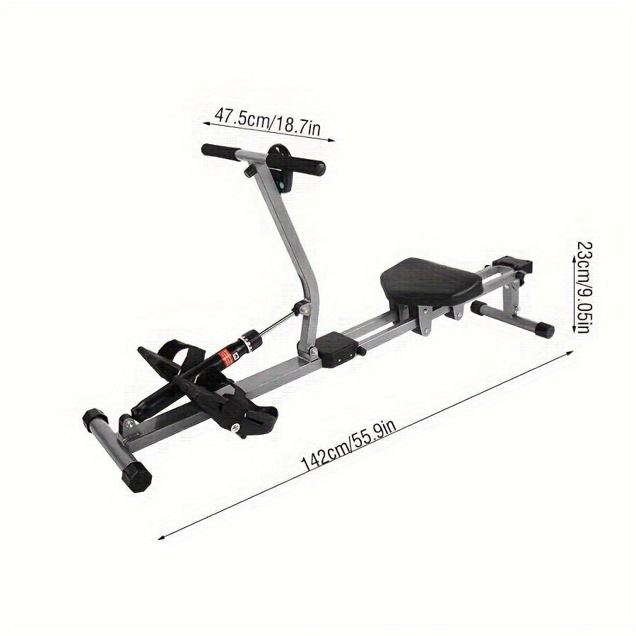 Hydraulic Rowing Machine for Home Fitness - Safe & Secure Health & Fitness